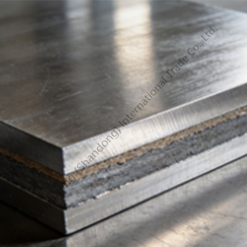 Stainless steel composite plate